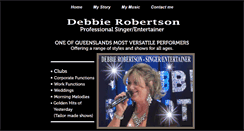 Desktop Screenshot of debbierobertson.com.au